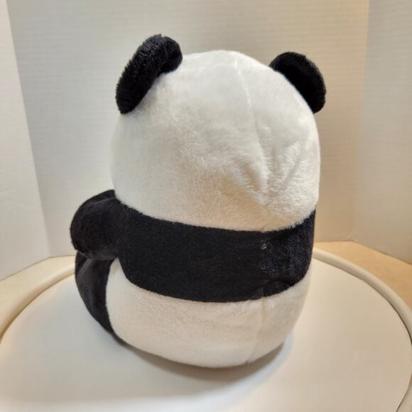 Panda Bear Plush Stuffed Animal 12" Holding Baby with Bamboo Plushy Stuffy - Picture 10 of 16